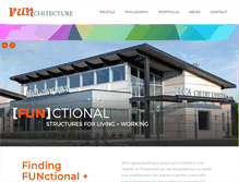Tablet Screenshot of funarchitecture.com